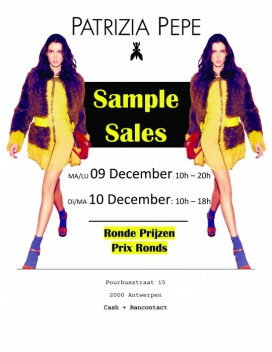 Sample Sale Patrizia Pepe 