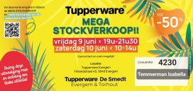 Stockverkoop Tupperware