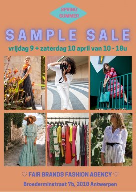 SAMPLE SALE  FAIR BRANDS FASHION AGENCY 