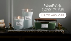 Woodwick, Yankee Candle & Millefiori privé verkoop