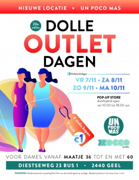 Zzocco en Un Poco Mas dolle outlet dagen