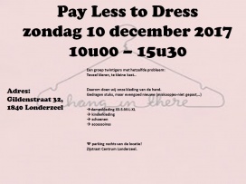 Pay Less to Dress