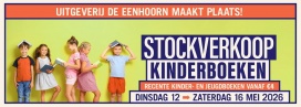 Stockverkoop kinderboeken Uitgeverij De Eenhoorn