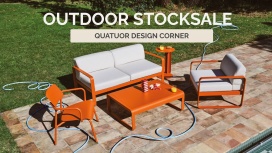 Quatuor Design Corner outdoor stocksale