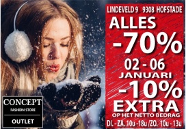 UItverkoop wintercollectie (Hofstade)