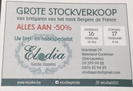 Stockverkoop breigarens van het merk Bergere de France