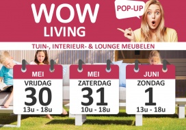 Mega magazijnverkoop van premium tuinmeubelen, interieur & lounge meubelen