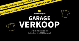 Werkkledij.be garageverkoop