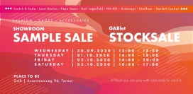 GABlet showroom sample sale