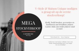 V-Style & Maison Unique stockverkoop