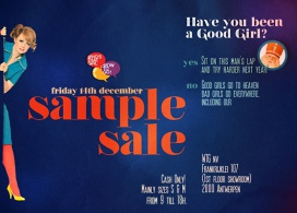 Who's that girl sample sale