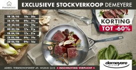 Stockverkoop Demeyere