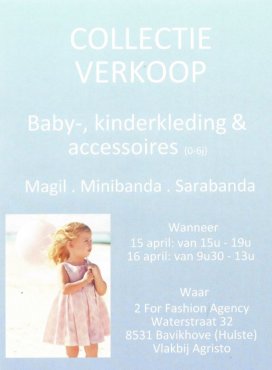 Collectieverkoop Baby-, kinderkleding & accessoires