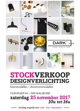Dark Design verlichting stockverkoop ZAT 25/11