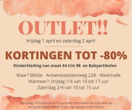 Bibitie outletverkoop (babyartikelen / kinderkleding)