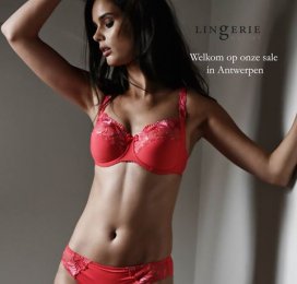 Grote lingeriesales antwerpen