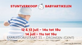 Stuntverkoop Babyartikelen Drongen