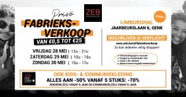 Fabrieksverkoop ZEB en ZEB For Stars