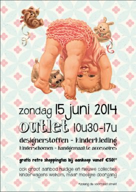 outlet en stockverkoop designerstoffen, kinderkledij en schoentjes