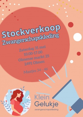 Klein gelukje zwangerschapskleding stocksale