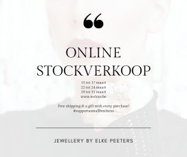 Online Stockverkoop Elke Peeters juwelen