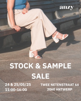 Stock & Sample Sale anzy shoes (Belgian brand)