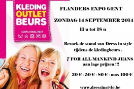 7 FOR ALL MANKIND jeans op de kledingbeurs in flanders expo Gent