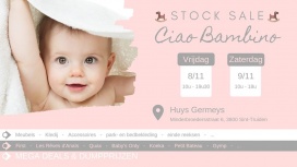 Stockverkoop Ciao Bambino