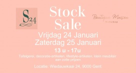 Stockverkoop Spazio24 en Boutique Maison