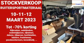 Stockverkoop ruitermateriaal