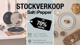 Stockverkoop Salt&Pepper