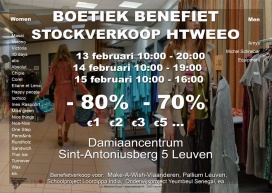 Boetiek Benefiet Stockverkoop HtweeO