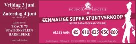 Stuntverkoop lingerie