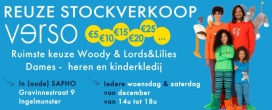 Reuze stockverkoop Woody, Lords&Lilies & merkkledij voor het hele gezin