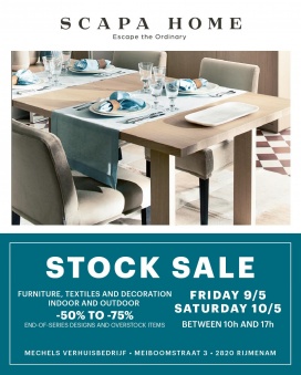 Scapa Home stockverkoop