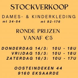  Amikami stockverkoop dames- & kinderkleding