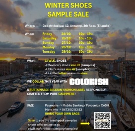 Gimpex sample sale collab met Colorush