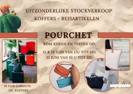 Uitzonderlijks stockverkoop van koffers & reisartikelen