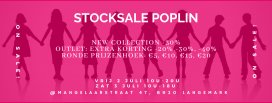 Poplin stocksale (kinderkleding)