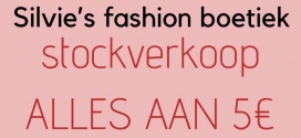 Stockverkoop Silvie’s Fashion Boetiek