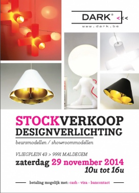 Stockverkoop designverlichting Dark