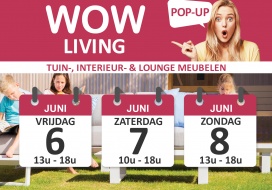 Mega magazijnverkoop van premium tuinmeubelen, interieur & lounge meubelen