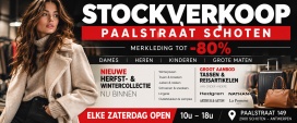 Stockverkoop Schoten – nieuwe herfst- & wintercollectie