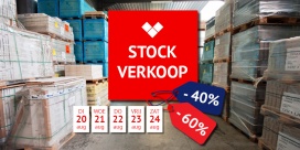 Stockverkoop keramische tegels & natuursteen - eenmalig