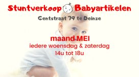 Stuntverkoop babyartikelen Deinze