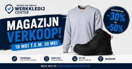 Magazijnverkoop Werkkledij Center