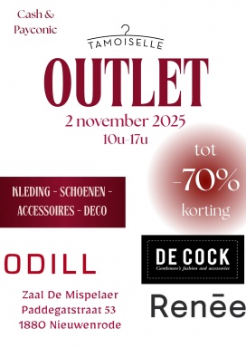 Outlet Tamoiselle, Odill, De Cock en Renée