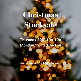 Atelier Louiza Antwerp Christmas Stocksale