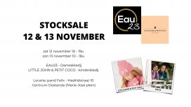 Stocksale EAU23 en Little John & Petit Coco