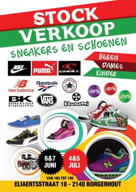 Stockverkoop sneackers&schoenen